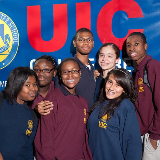 UIC College Prep students